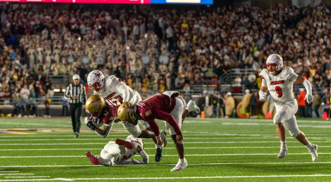 BC has lost its last three games by a combined 97 points. (Chris Ticas / Heights Editor)
