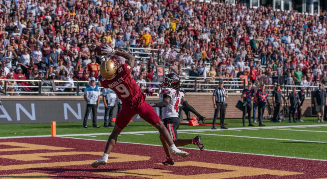 BC looks to advance to 5–1 on the season. (Chris Ticas / Heights Editor)