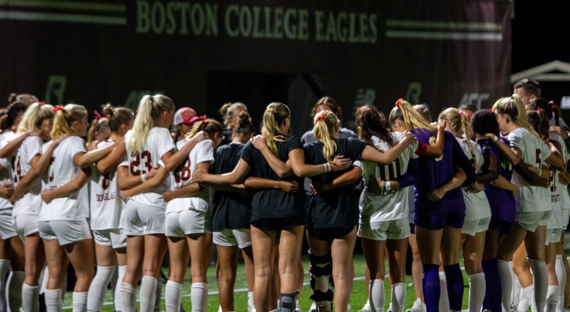 BC earned its 11th win of the season with the victory. (Sarah Fleming / Heights Editor)
