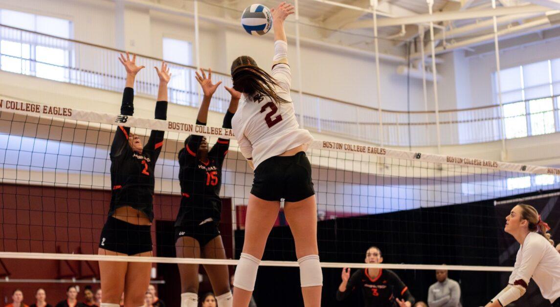 BC ended a three-game losing streak with the win. (Sarah Fleming / Heights Editor)