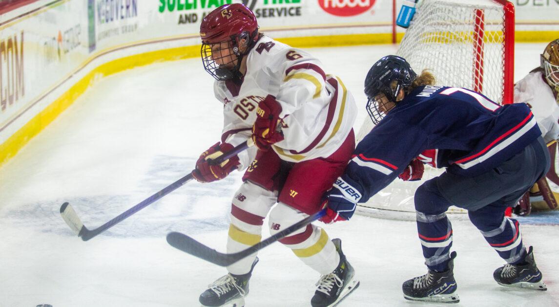 Campbell saved 26 pucks in the loss. (Yamari Santillan-Guzman / Heights Staff)