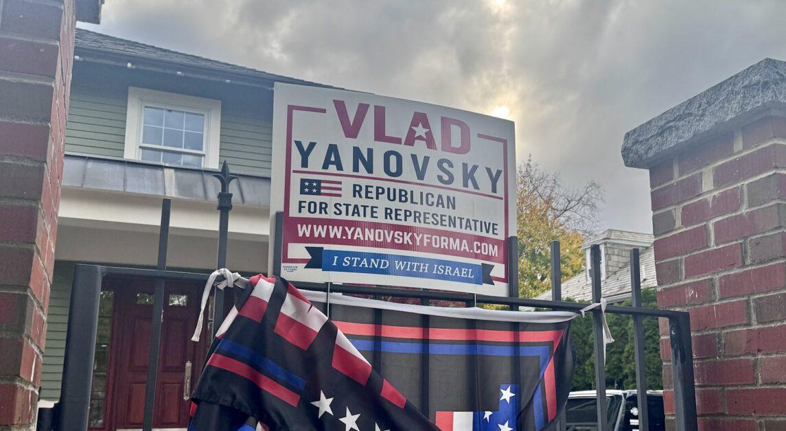 Newton’s residents usually vote Democrat, but there is still Republican opposition in the city. (Sofia Levorchick / For The Heights)
