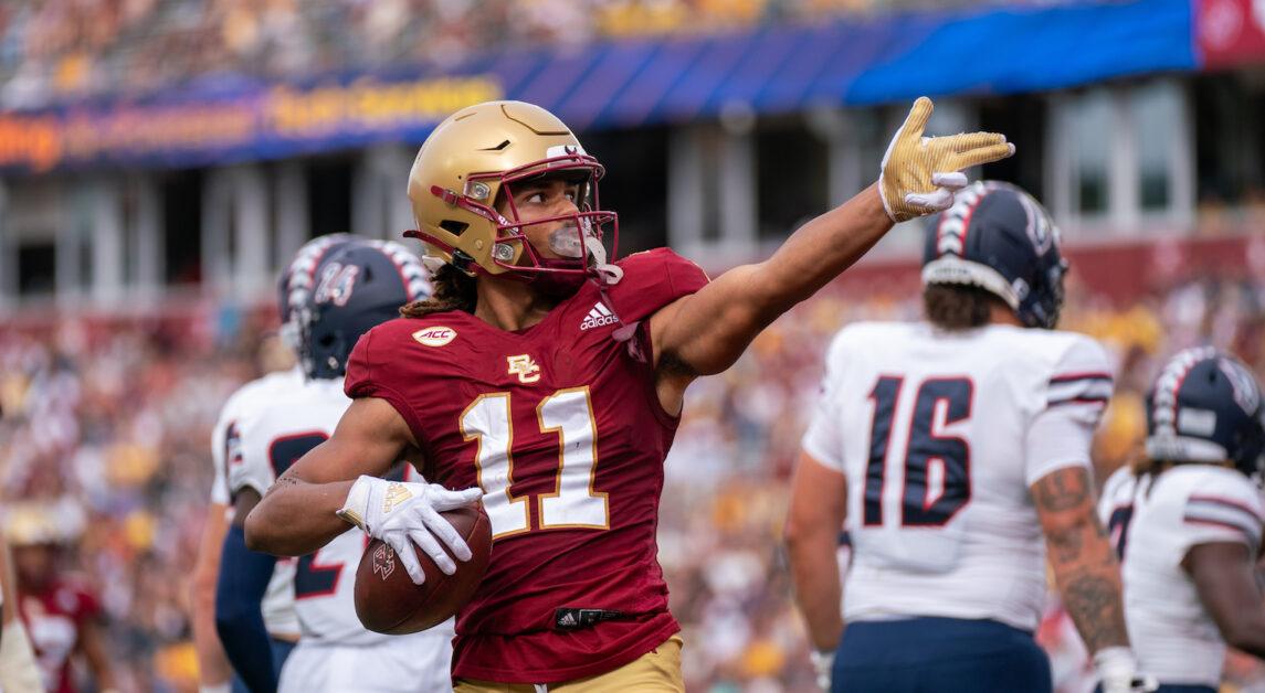 BC holds a 4–4 record this season. (Chris Ticas / Heights Editor)
