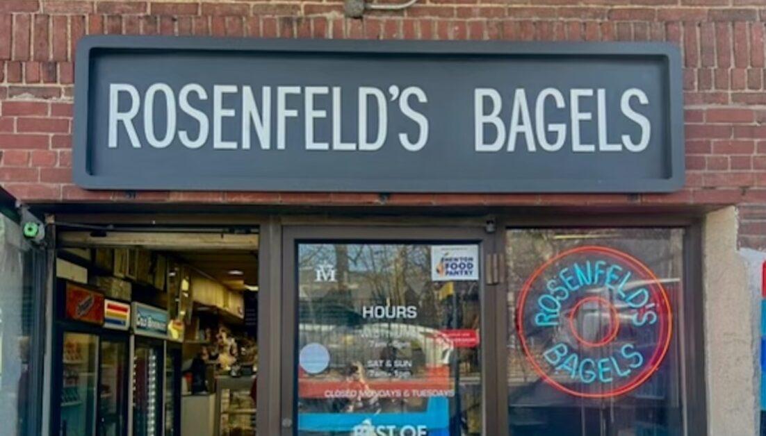 Rosenfeld’s was founded in 1973 with the mission of bringing New York style bagels to Newton Centre (Savannah Lockwood / For the Heights)