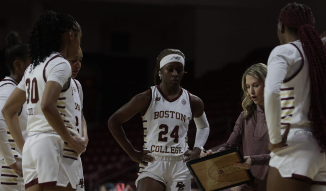 BC shot 37 percent from the floor in the loss. (Ellie El-Fishawy / Heights Staff) 