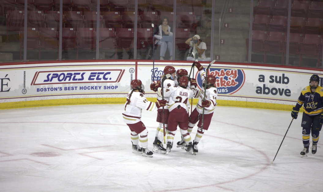 Sammy Taber posted four points in the win. (Ellie El-Fishawy / Heights Staff) 