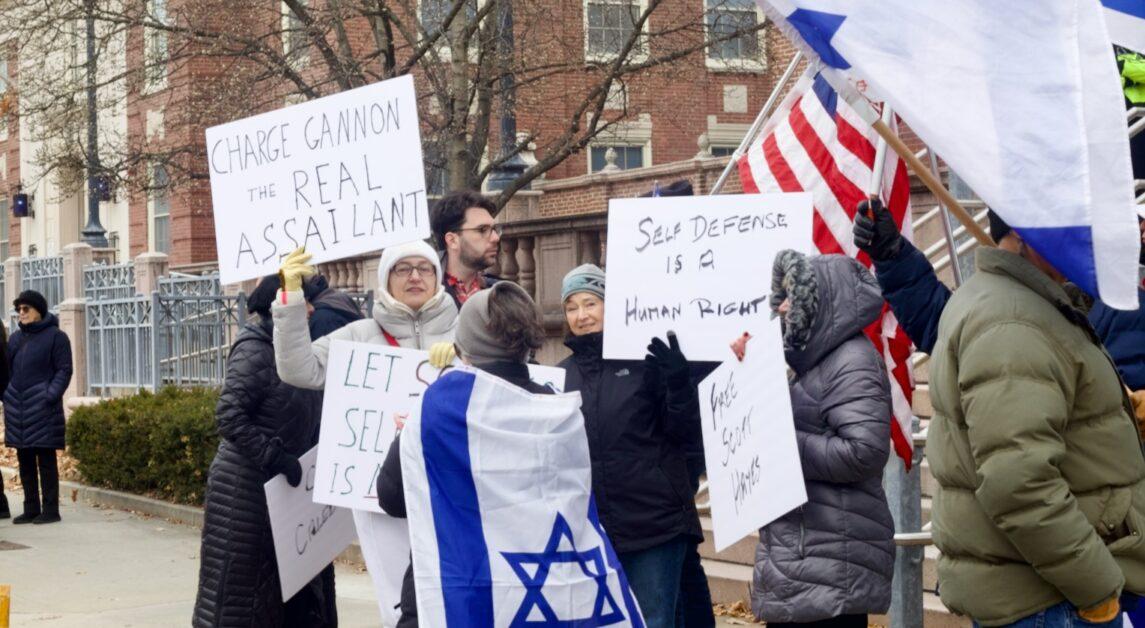 This follows an incident at a pro-Israel rally in Newton in September. (Genevieve Morrison / Heights Editor)