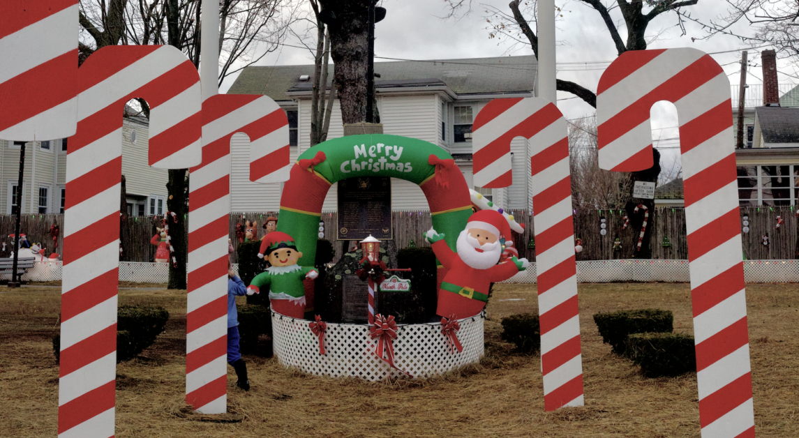 The Italian group based in Newton’s village of Nonantum hosts Christmas events throughout the season. (Riley Del Sesto / Heights Editor)