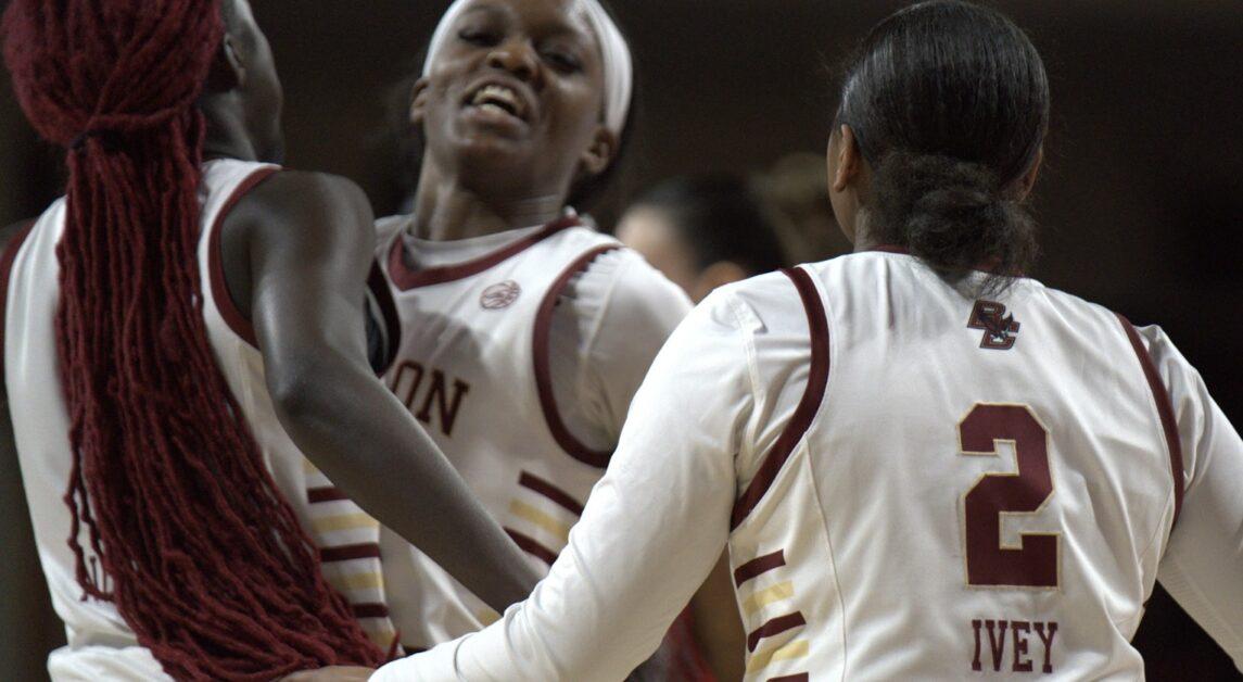BC outrebounded UMass 43–33. (Paul Criado / Heights Staff) 