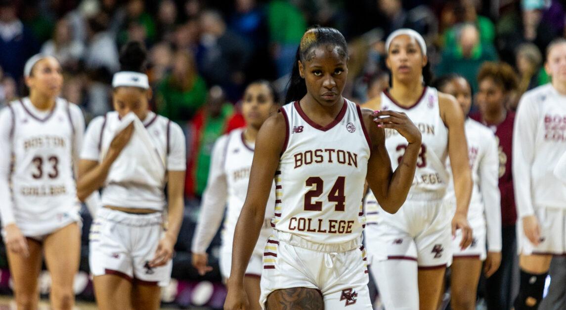 BC shot just 3-of-21 from behind the arc. (Sarah Fleming / Heights Editor)