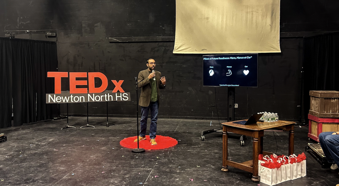 Newton North TEDx Club held its second annual TEDx Youth event. (Riley Del Sesto / Heights Editor)