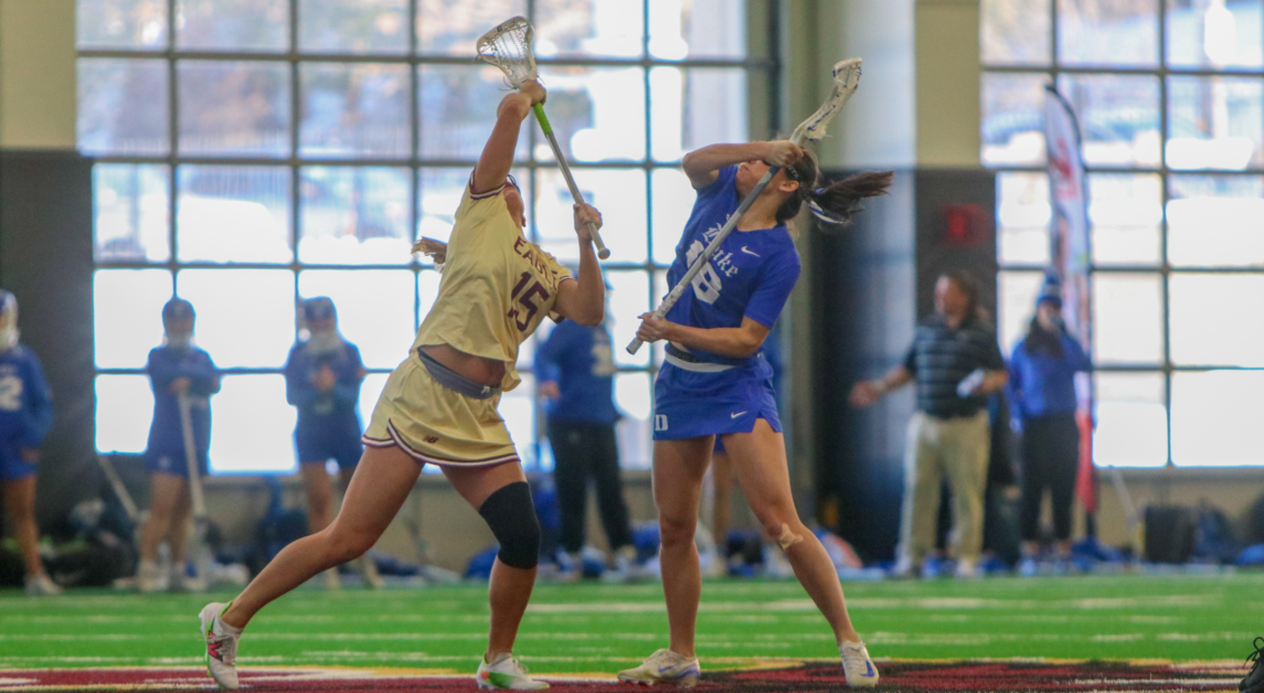 Duke led BC for 34 seconds in the first quarter. (Trishna Condoor / Heights Staff)