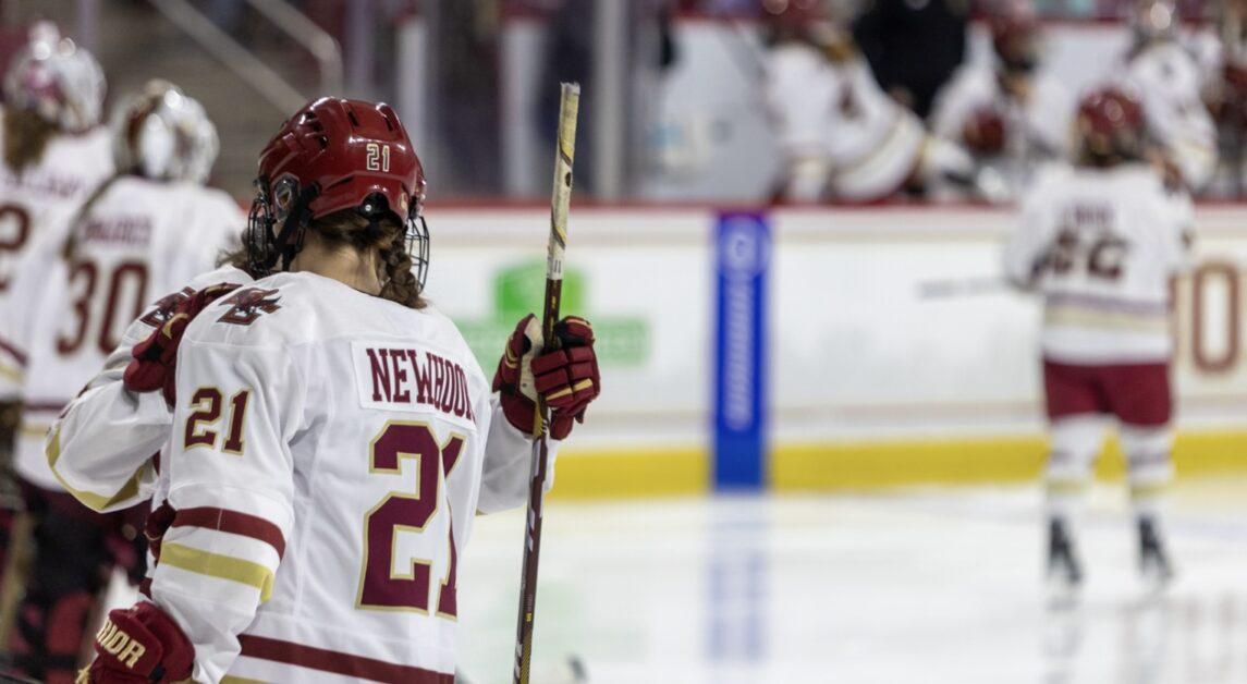 BC lost to Northeastern in the first round of the Beanpot earlier this season. (Ellie El-Fishawy / Heights Editor)