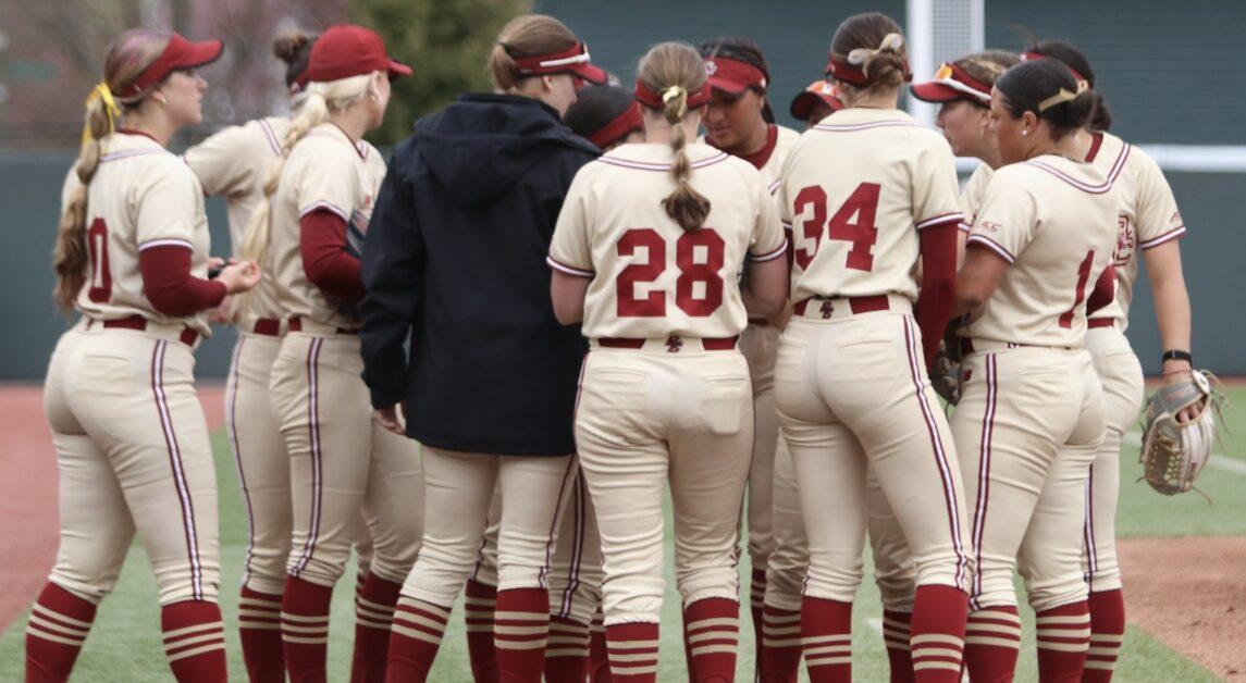 The Eagles gave up five runs in the first inning to Florida. (Ellie El-Fishawy / Heights Editor)