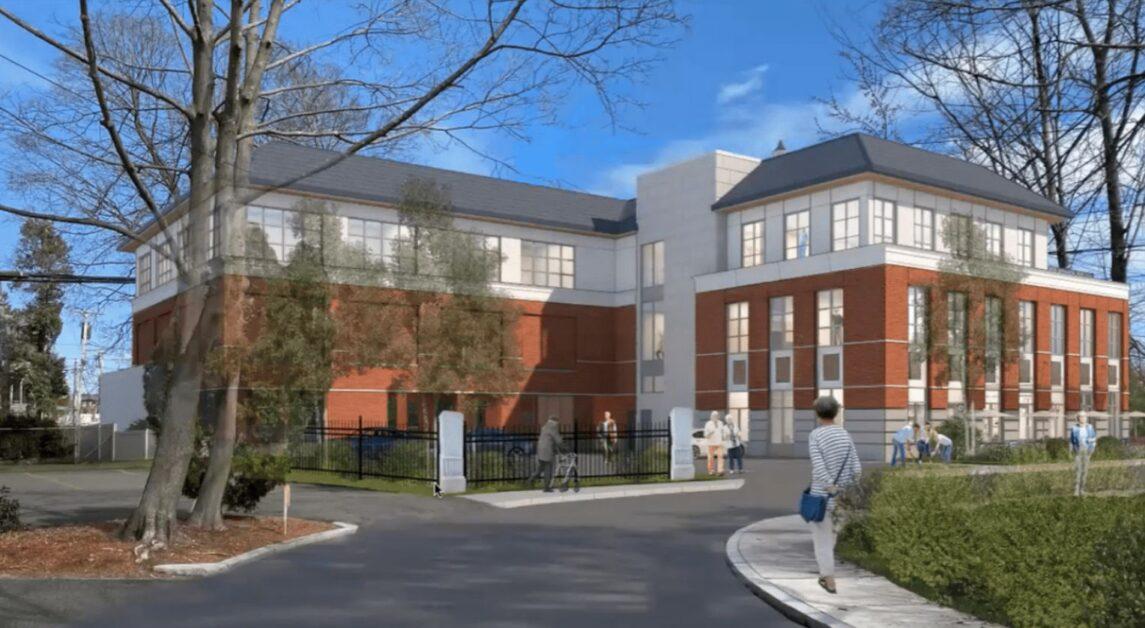 The center’s construction started in early March 2024. (Connor Siemien / Heights Archives)