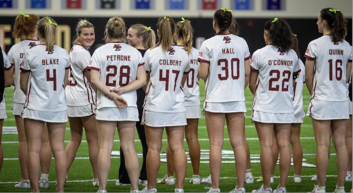 By winning its 20th straight game, BC now has its longest win streak in school history. (Yamari Santillan / Heights Staff)