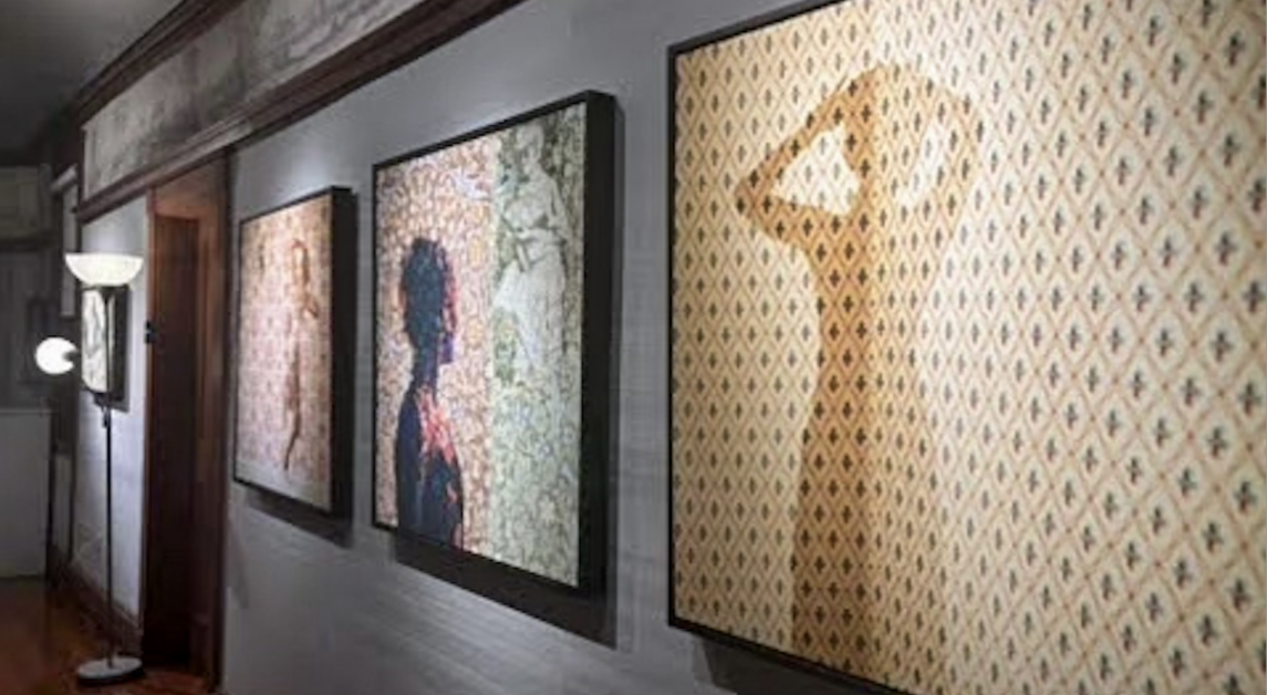 Interiors: Between Refuge and Restraint is the second exhibit in the “Women Seeing Women” series. (Sophia Gallon / Heights Staff)