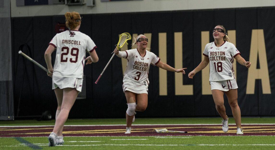 Lopinto and Clark scored five combined goals in the second quarter alone, matching Virginia Tech’s full-game offensive performance. (Chris Ticas / Heights Senior Staff)