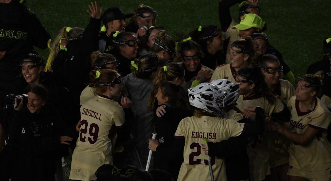 Rachel Clark scored three goals in the first quarter. (Paul Criado / Heights Staff)