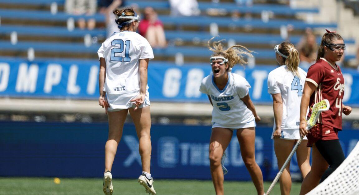 Before the Eagles won the last two ACC titles, North Carolina won six-straight championships from 2016 to 2022. (Nell Redmond / Atlantic Coast Conference)