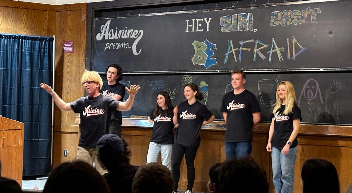 Asinine Delivers Raunchy Sketches and Skillful Improv in Big Show, “Hey Siri, don’t be afraid”