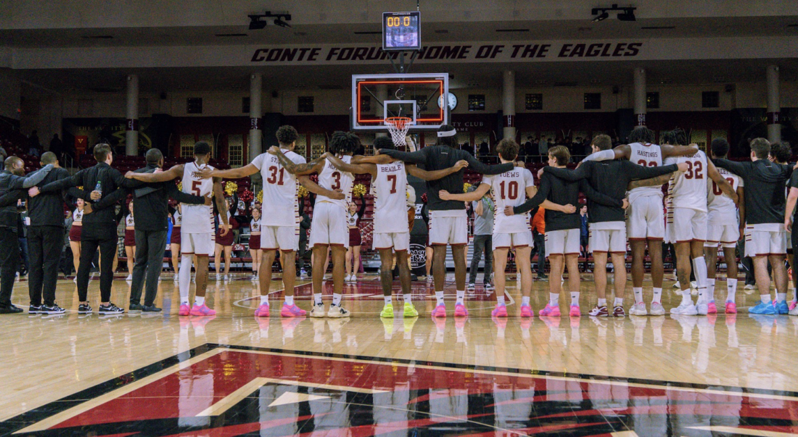 BC’s leading scorer Donald Hand Jr. announced his return to BC. (Owen Bienen / Heights Editor)
