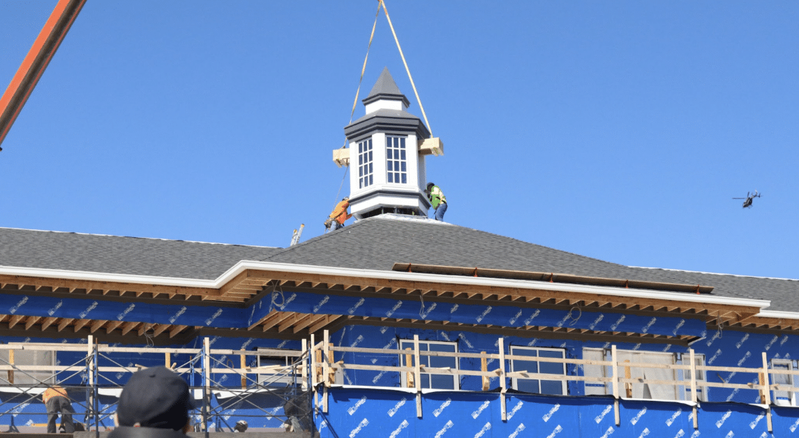 The Cooper Center is four times larger than Newton's former senior center. (Sunderya Ulziibold / Heights Staff)