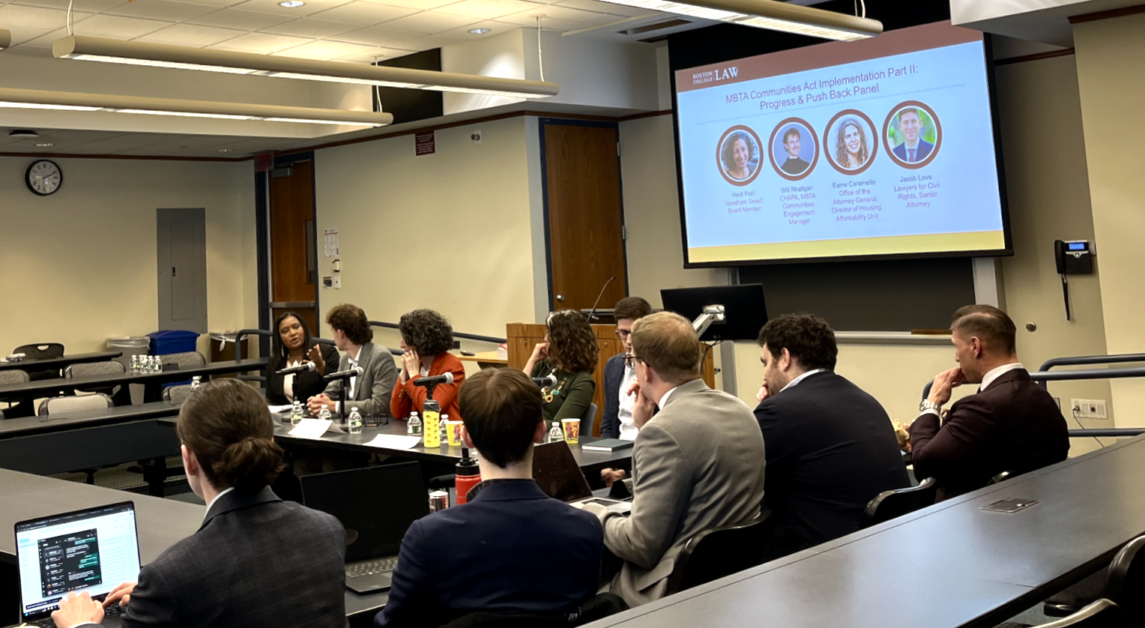 The MBTA Communities Act is a 2021 state law on housing. (Genevieve Morrison / Heights Editor)