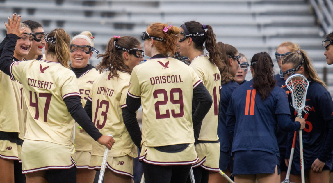 Rachel Clark and Mia Mascone coupled for nine of BC’s goals in the win. (Yamari Santillan / Heights Staff)