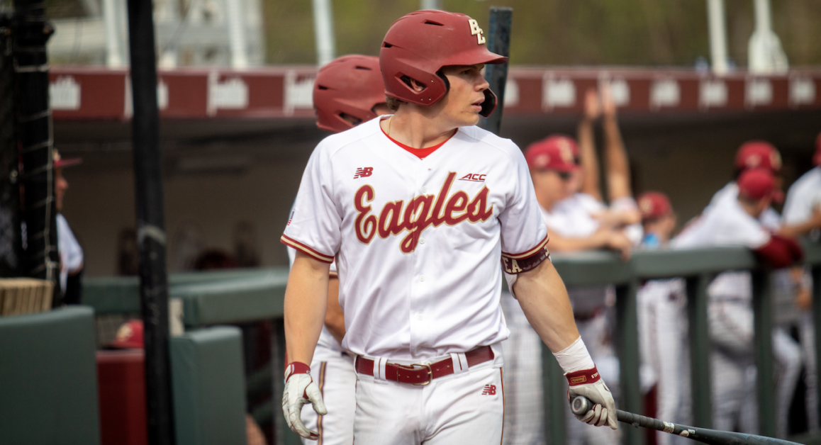  Despite the loss, Beck Milner tallied two hits and three RBIs in the matchup. (Yamari Santillan / Heights Staff).
