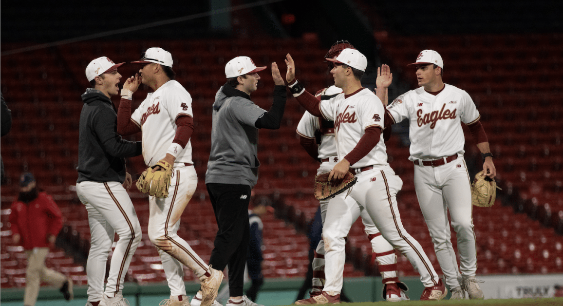The last time the Eagles played Virginia this season, BC went 2–1 in the weekend series. (Callie Oxford / Heights Editor)