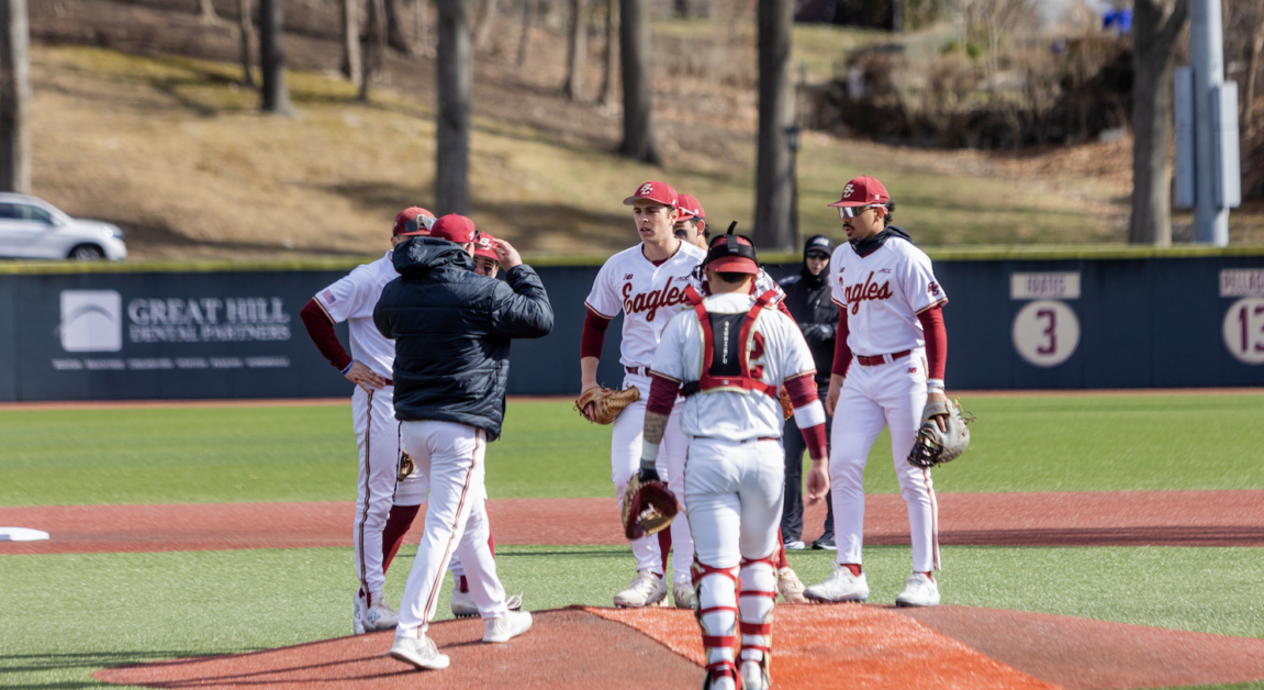 This marks the Eagles fourth win against the River Hawks this season. (Sarah Fleming / Heights Editor)