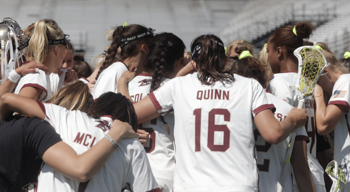 The last time BC missed the NCAA championship game was in 2016. (Sarah Fleming / Heights Editor) 