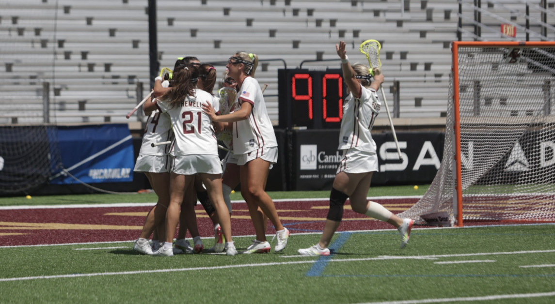 Rachel Clark scored her record-breaking 103rd goal in the Eagles’ win. (Sarah Fleming / Heights Editor) 